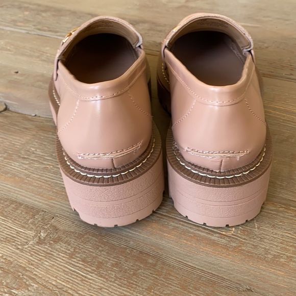 Free People Sam Edelman Laurs Platform Pink Oxford Loafers 9.5 NWOB - Picture 7 of 13